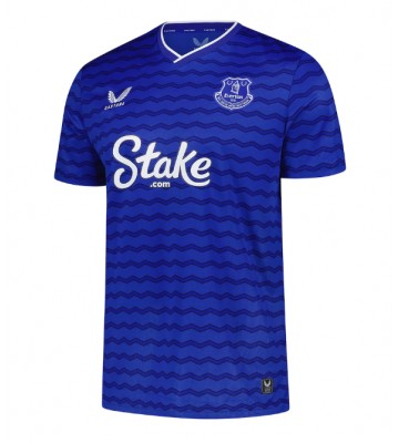 Everton Vitaliy Mykolenko #19 Hjemmebanetrøje 2025-26 Kortærmet